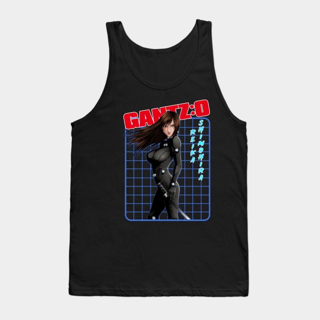 The GANTZ Arsenal - Gear Up for Action with This Thrilling Tee Tank Top by NinaMcconnell